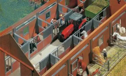 Vendita Finale 130525 Faller HO Set Arredamento interno stalla
